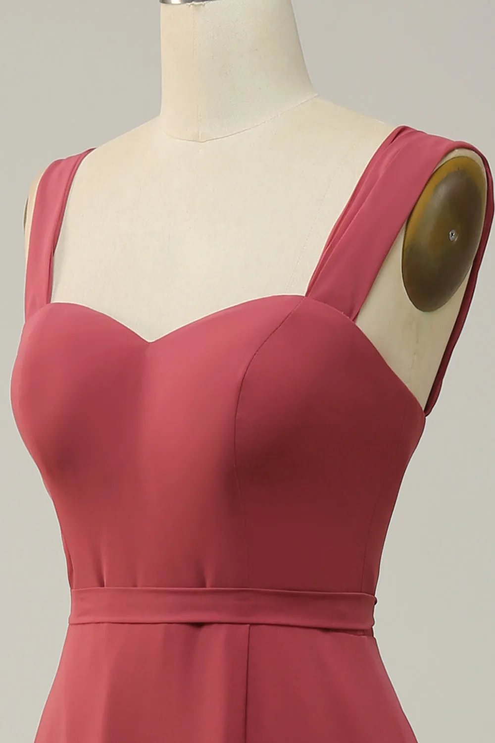 Sweetheart Sleeveless Long Bridesmaid Dress With Slit sold by Zapaka product image thumbnail 5