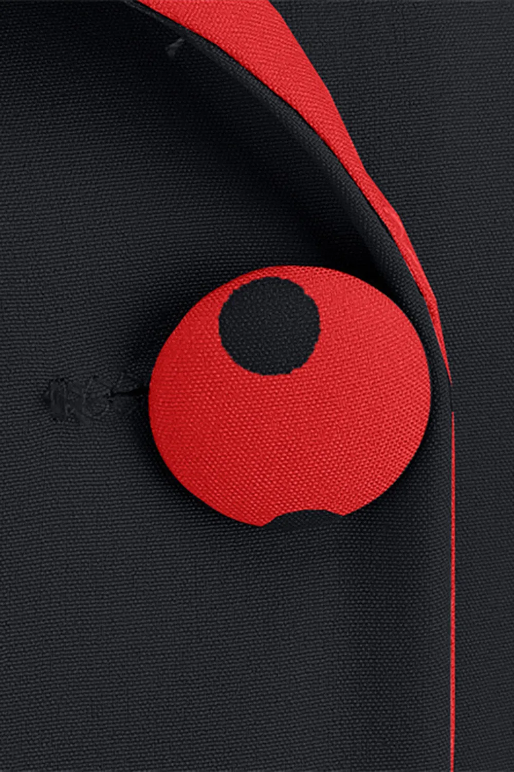 Black Polka Dots Swing 1950s Dress With Bow sold by Zapaka product image thumbnail 4