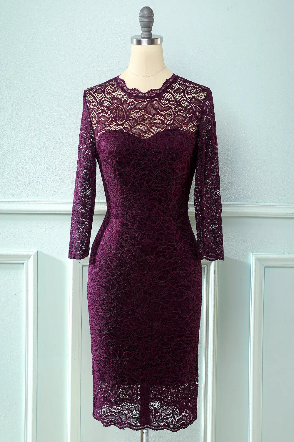 Lace Bodycon formal Dress sold by Zapaka product image thumbnail 3