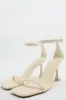 Black Ankle Strap High Heel Sandal sold by Zapaka