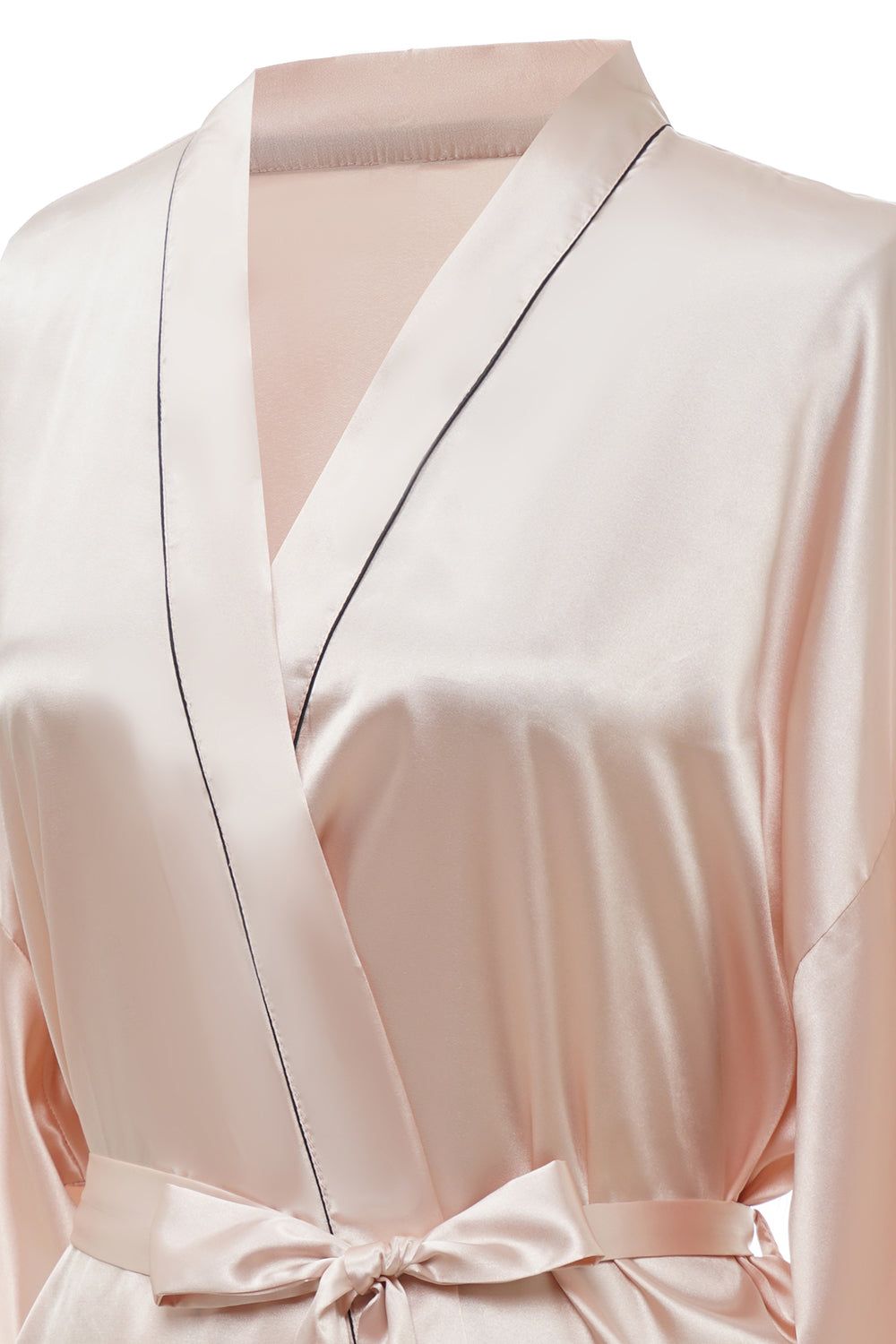 Champagne Simple Bridesmaid Robe sold by Zapaka product image thumbnail 5