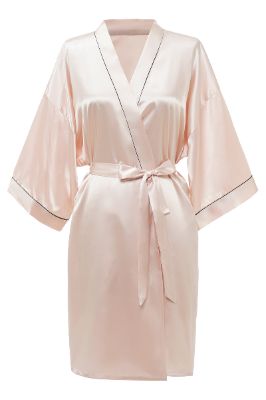 Champagne Simple Bridesmaid Robe sold by Zapaka
