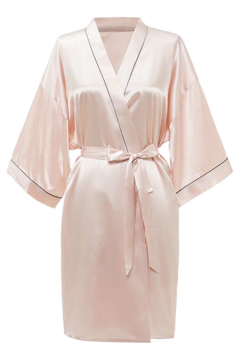 Champagne Simple Bridesmaid Robe sold by Zapaka