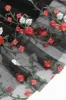 Black Vintage 1950s Dress with Embroidery sold by Zapaka