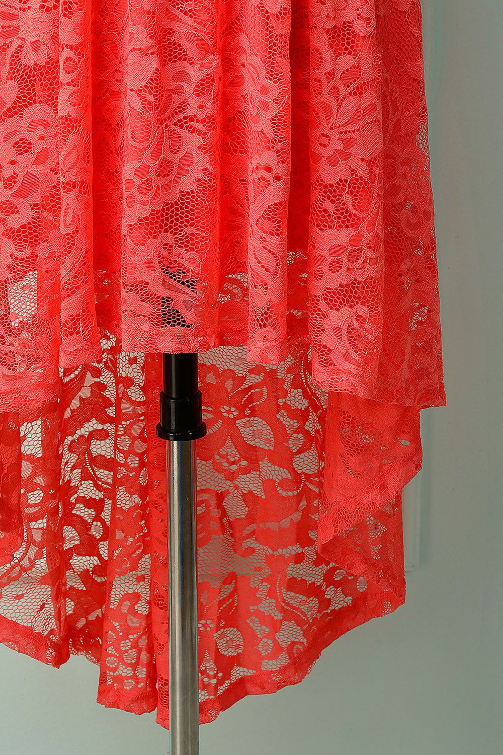 Coral Lace Dress sold by Zapaka product image thumbnail 5