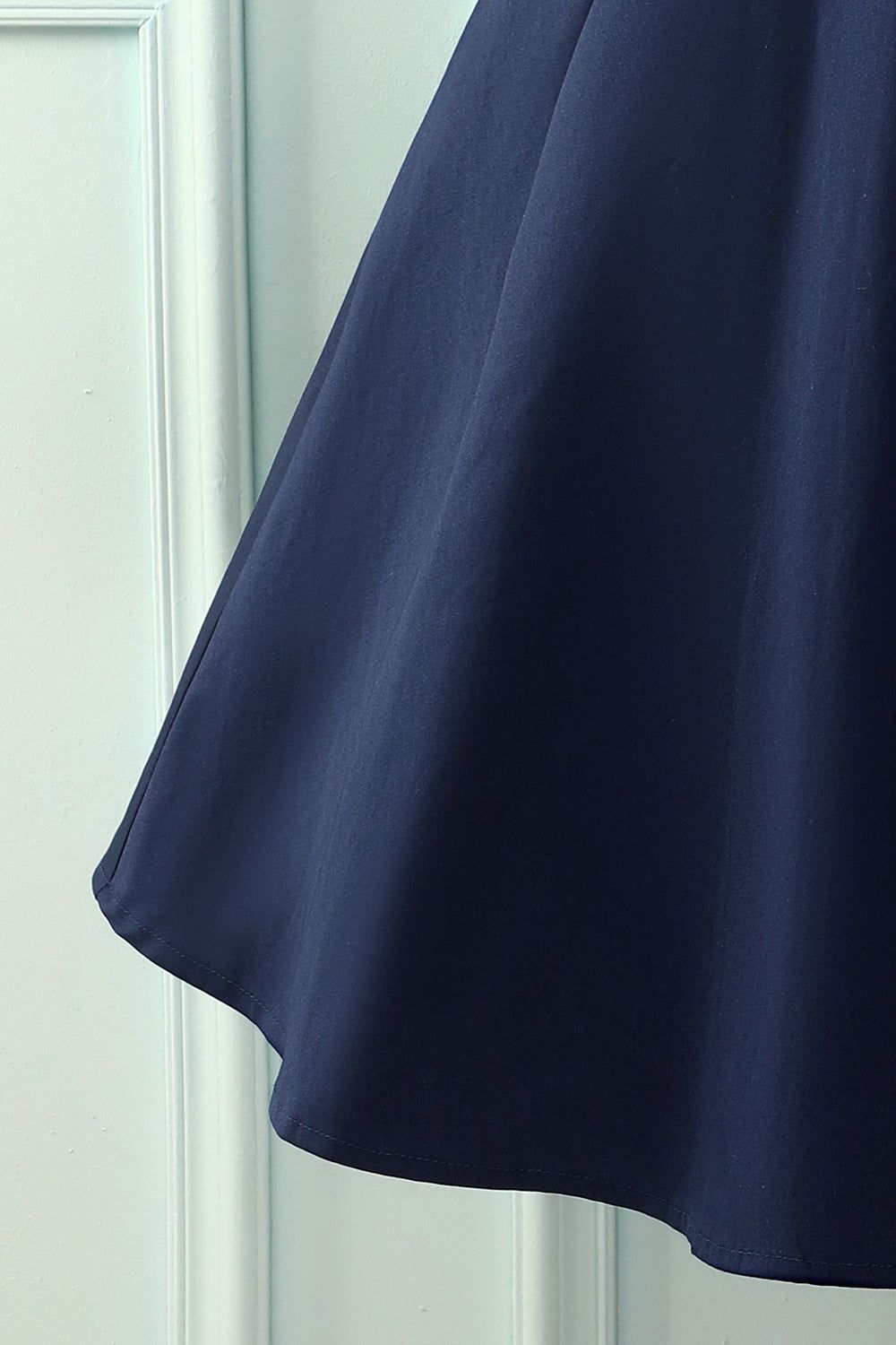 Navy Blue 1950s Style Dress sold by Zapaka product image thumbnail 5