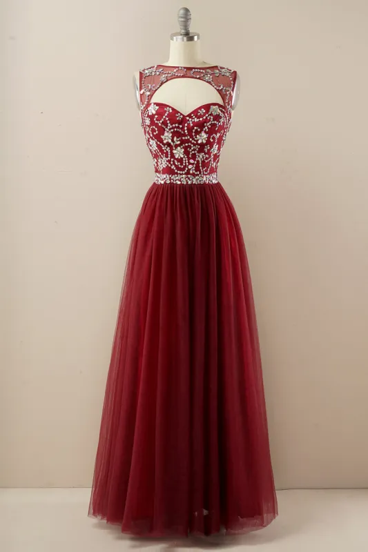 Beading Tulle Prom Dress sold by Zapaka