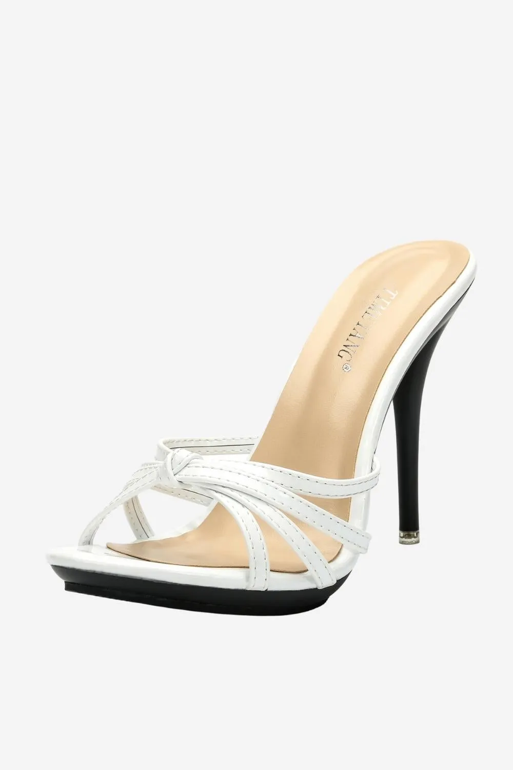 Hot Pink Pointed Toe Stiletto Sandals sold by Zapaka product image thumbnail 4