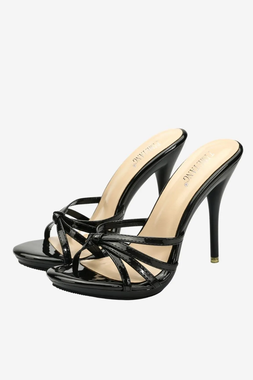 Hot Pink Pointed Toe Stiletto Sandals sold by Zapaka product image thumbnail 2