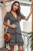 Black Floral Boho Summer Dress sold by Zapaka