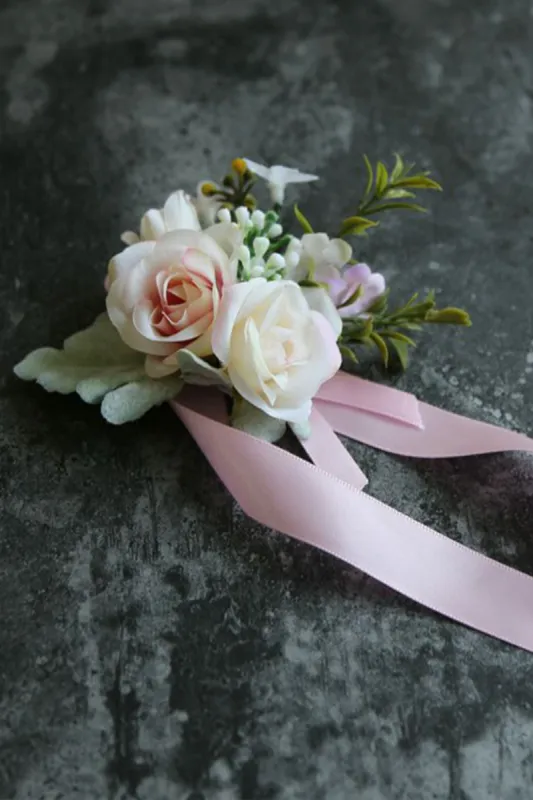 Men's Apricot Boutonniere for Groom sold by Zapaka