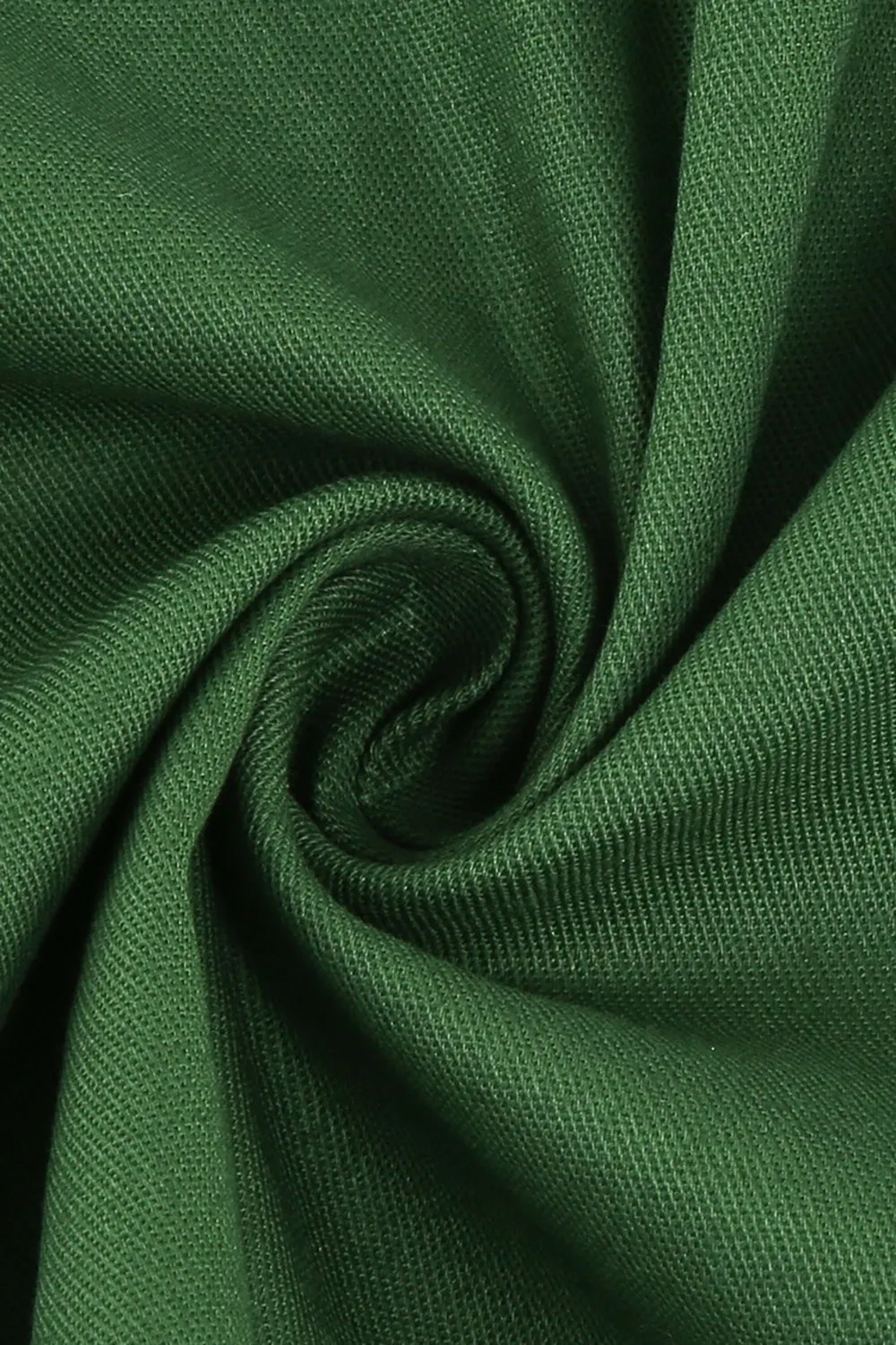 Dark Green Swing 1950s Dress with Bow sold by Zapaka product image thumbnail 4