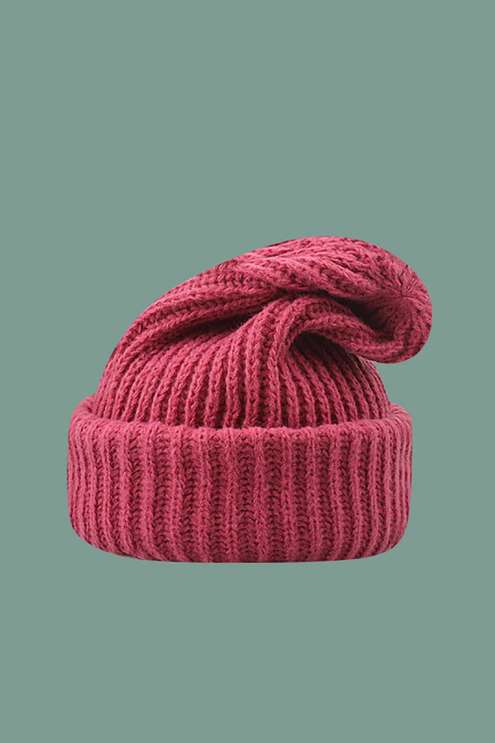 Knitted Solid Warm Hat sold by Zapaka product image thumbnail 4