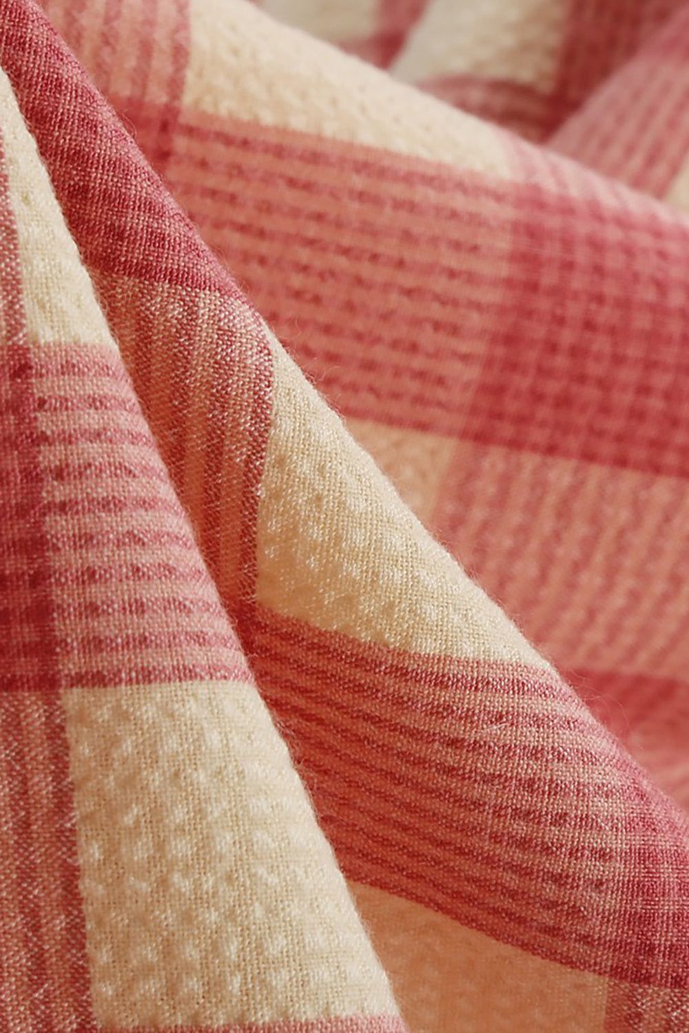 Blue Plaid Doll Collar Vintage Dress with Short Sleeves sold by Zapaka product image thumbnail 12