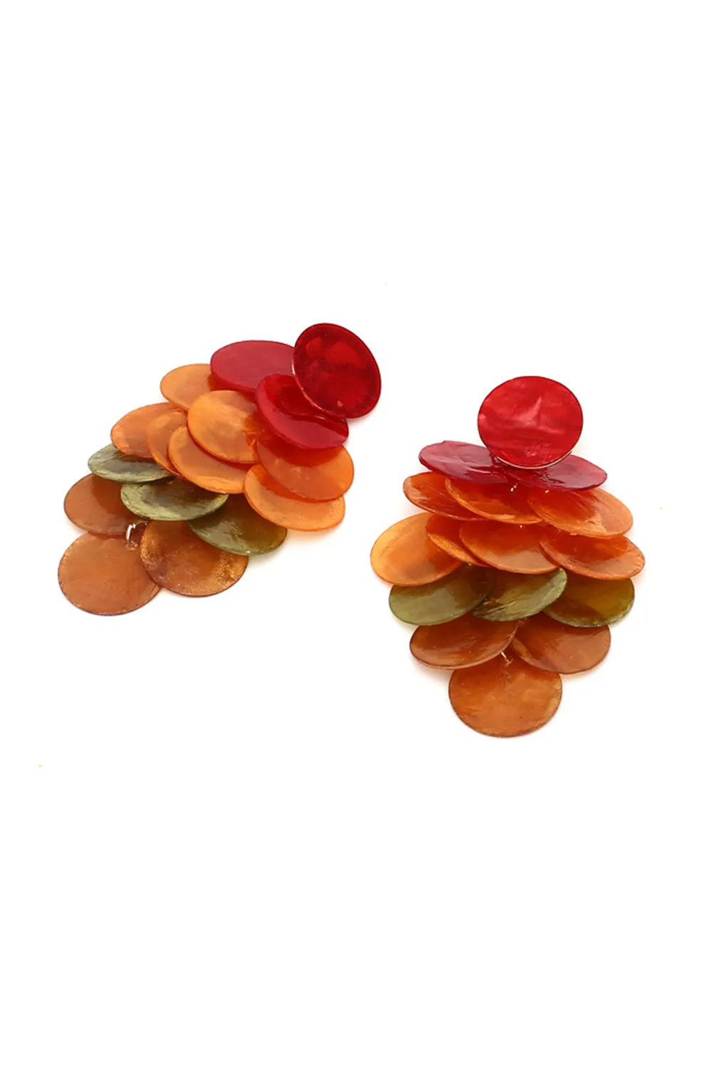 Colorful Rhinestone Earrings sold by Zapaka product image thumbnail 4