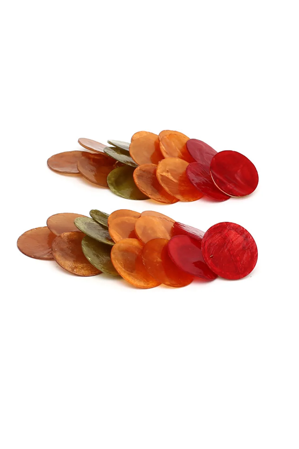 Colorful Rhinestone Earrings sold by Zapaka product image thumbnail 2