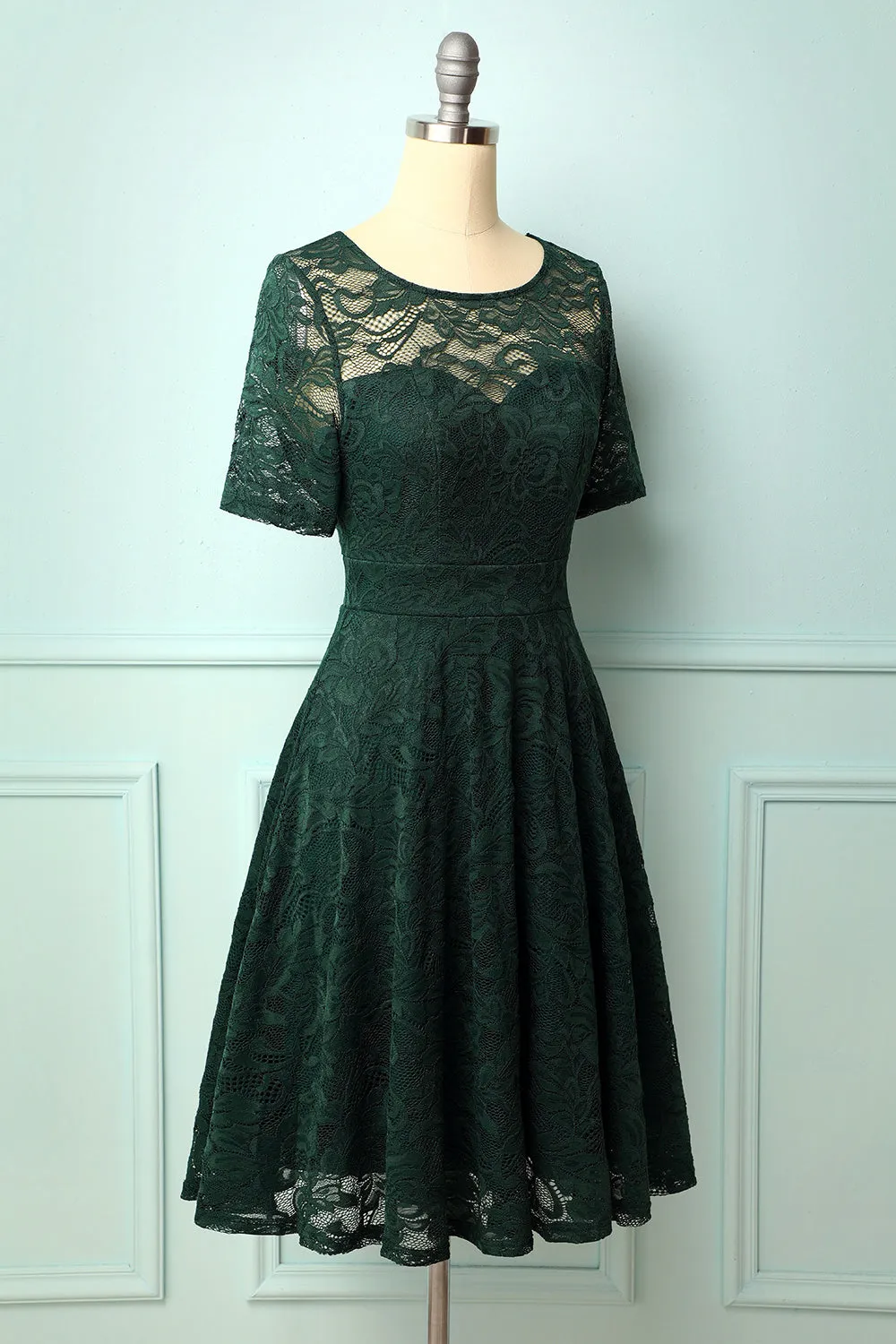 Dark Green Bridesmaid Lace sold by Zapaka product image thumbnail 3
