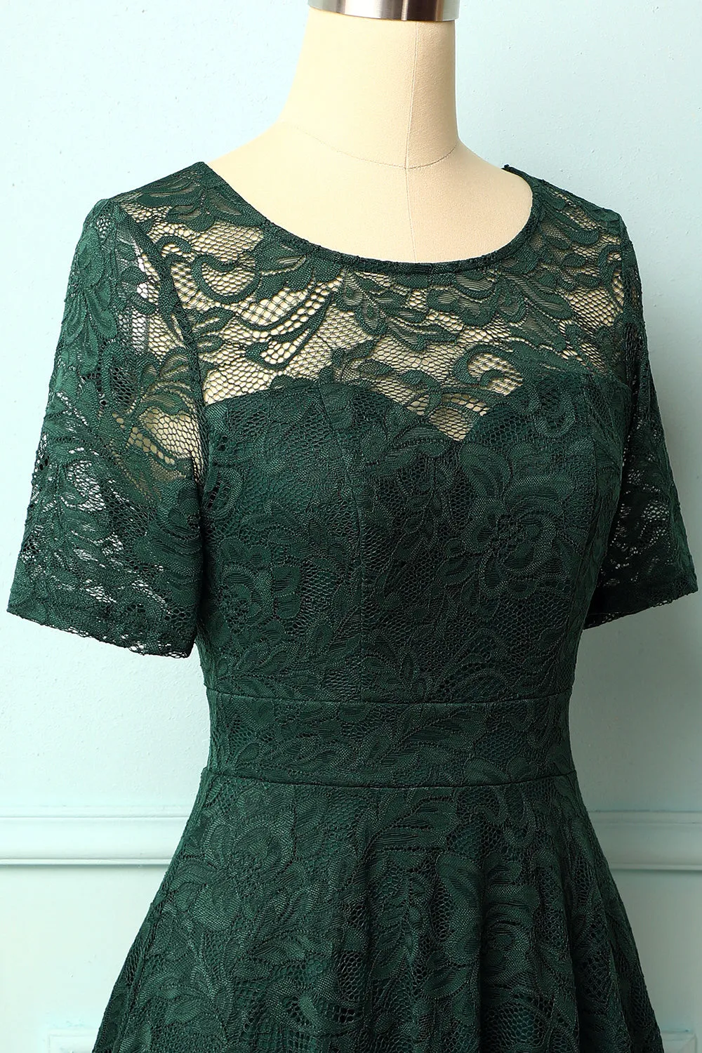 Dark Green Bridesmaid Lace sold by Zapaka product image thumbnail 5