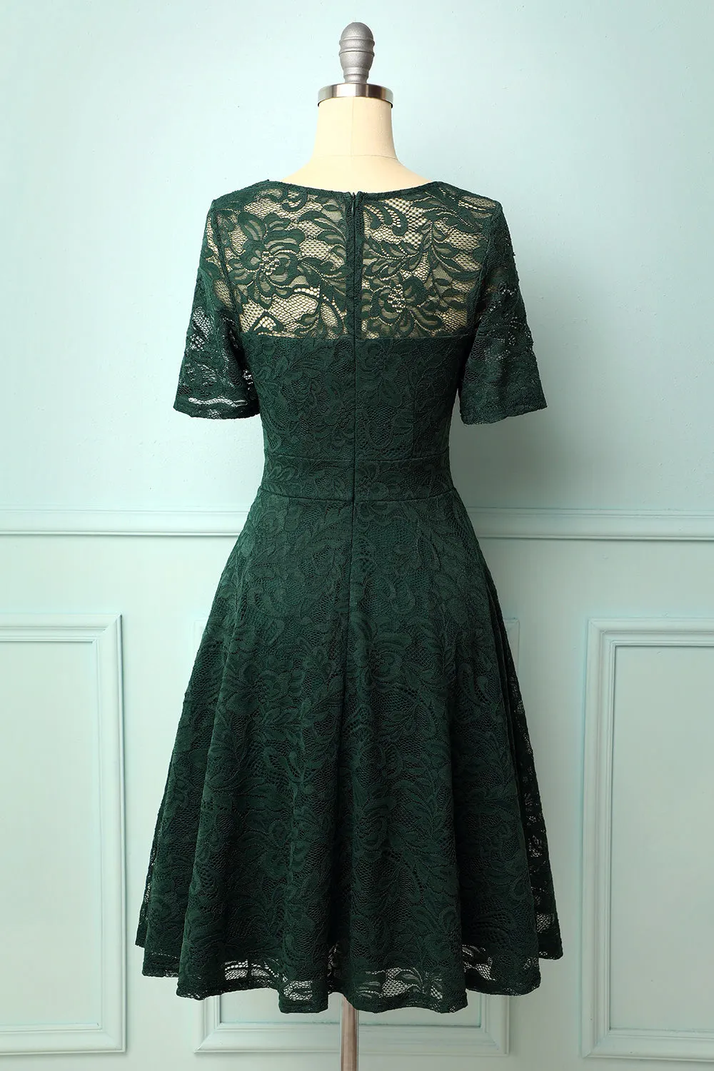 Dark Green Bridesmaid Lace sold by Zapaka product image thumbnail 2