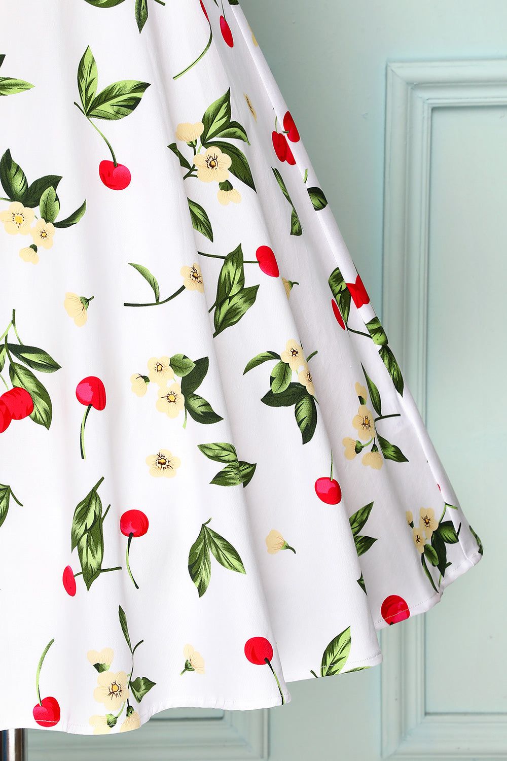 White Cherry Dress sold by Zapaka product image thumbnail 5