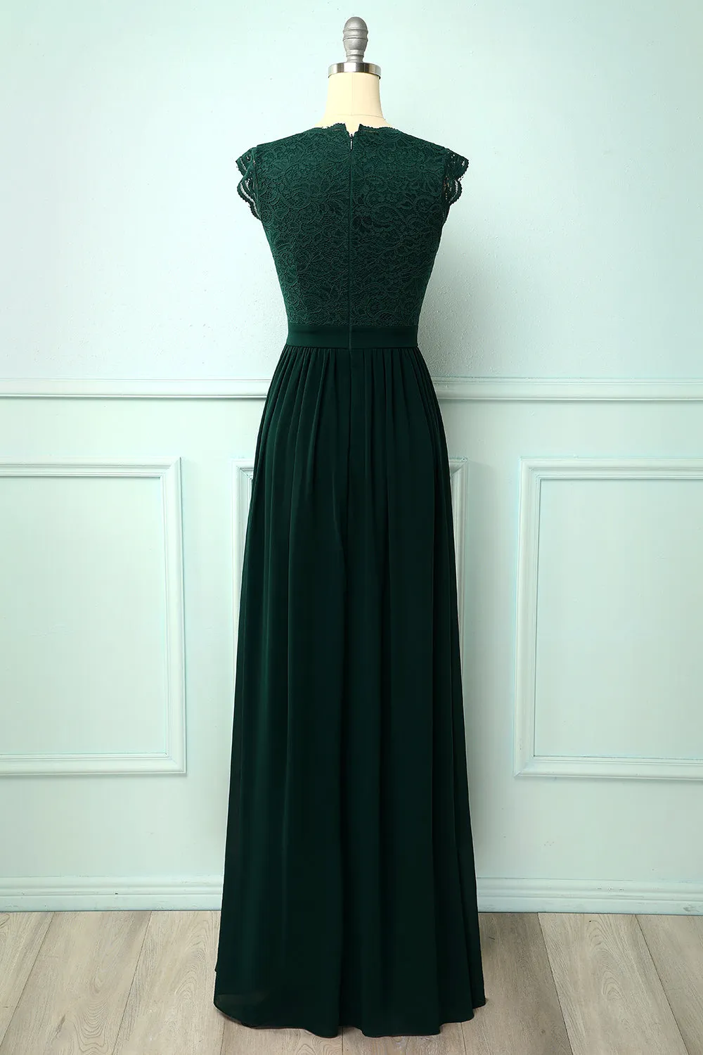 V-neck Long Bridesmaid Dress sold by Zapaka product image thumbnail 2