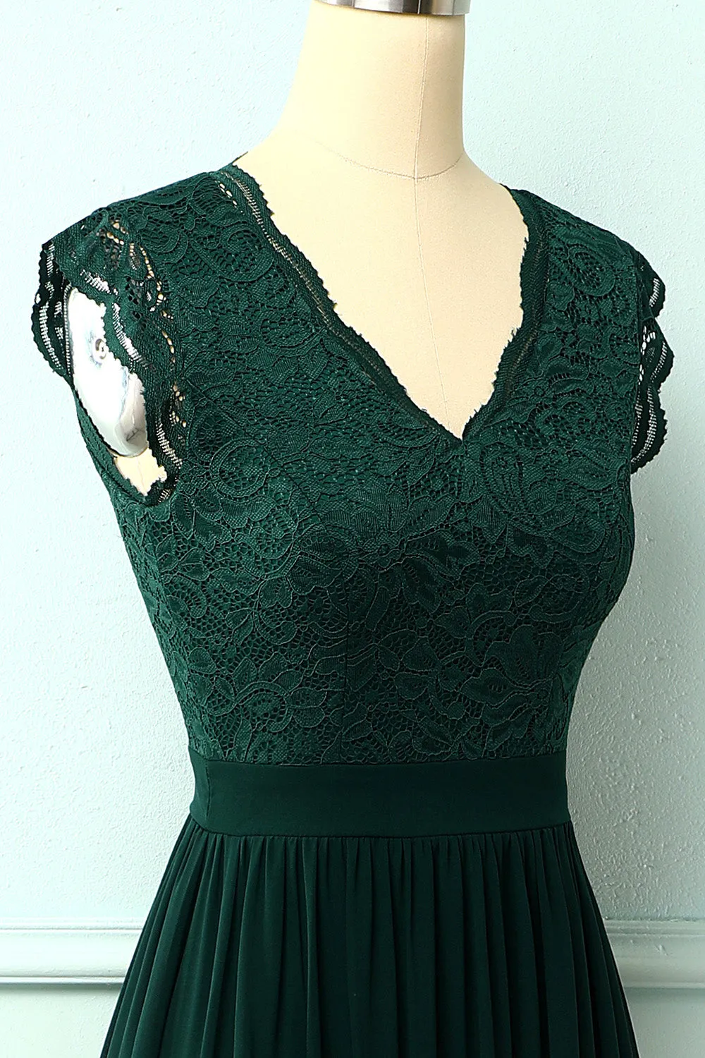 V-neck Long Bridesmaid Dress sold by Zapaka product image thumbnail 4