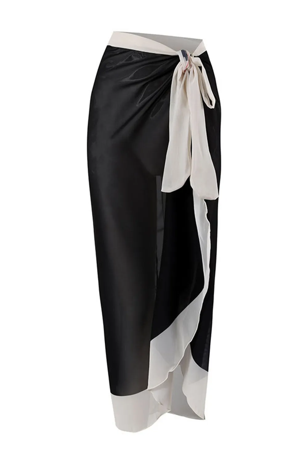 One Piece High Waist Black Swimwear with Flower sold by Zapaka product image thumbnail 4