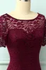 Burgundy Bodycon Dress sold by Zapaka