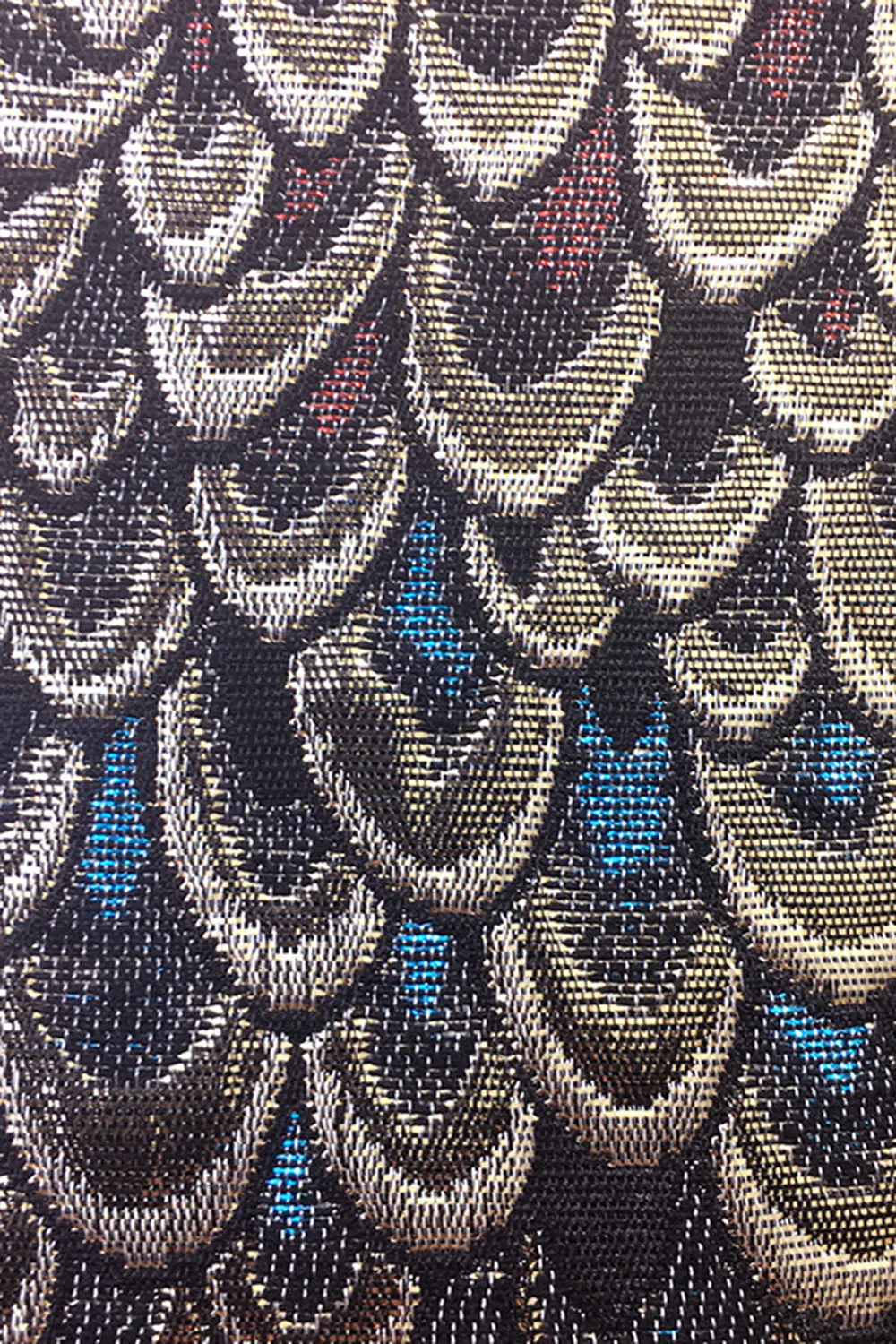 Golden Jacquard Shawl Lapel Men's Blazer sold by Zapaka product image thumbnail 4