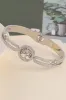 Fashion Stainless Steel Bracelet with Beading sold by Zapaka
