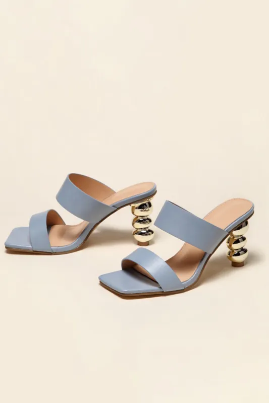 Square Toe Shaped Gourd High Heels sold by Zapaka