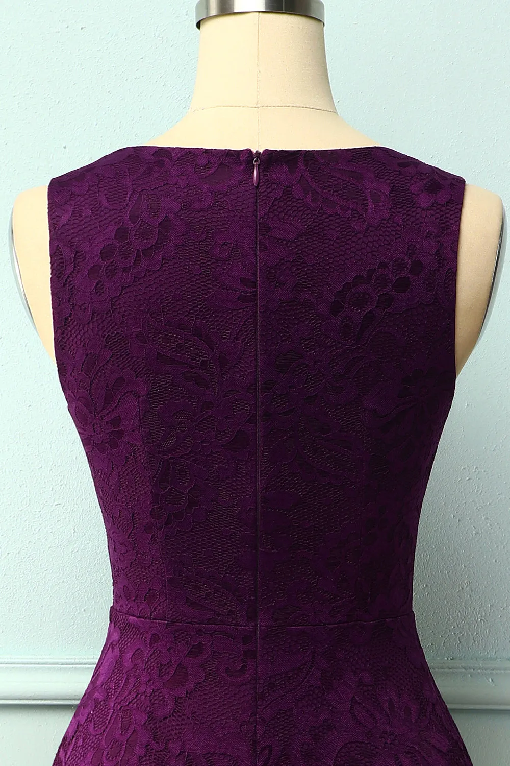 V-neck Lace Asymmetrical Dress sold by Zapaka product image thumbnail 5