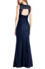 Black Mermaid Lace Long Prom Dress sold by Zapaka