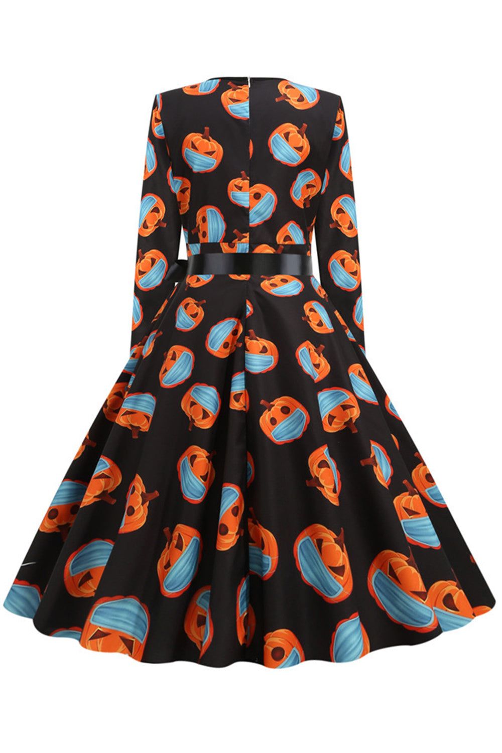Black Halloween Vintage 1950s Dress sold by Zapaka product image thumbnail 2