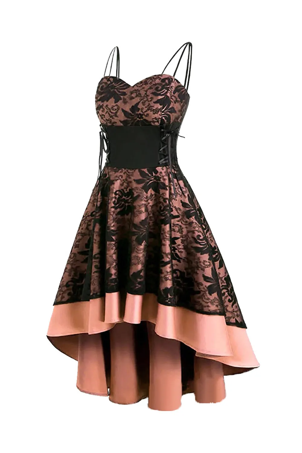 Blush Lace High-low Halloween Dress sold by Zapaka product image thumbnail 3