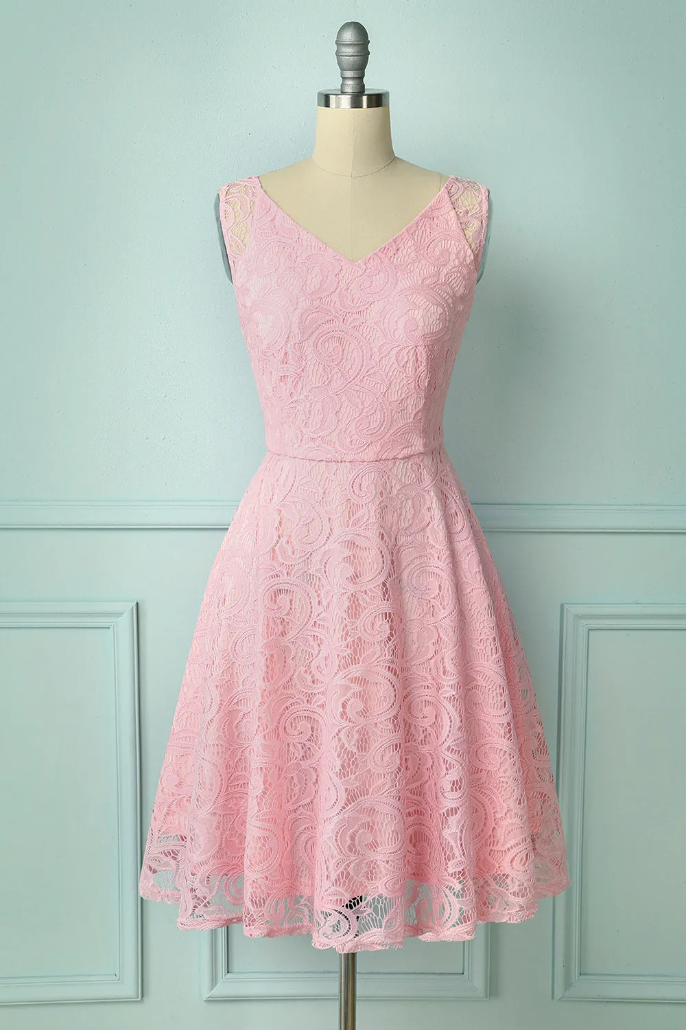 Pink Lace Bridesmaid sold by Zapaka