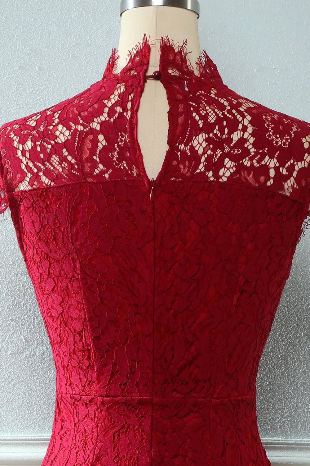 Sheath Jewel Lace Dress sold by Zapaka product image thumbnail 4