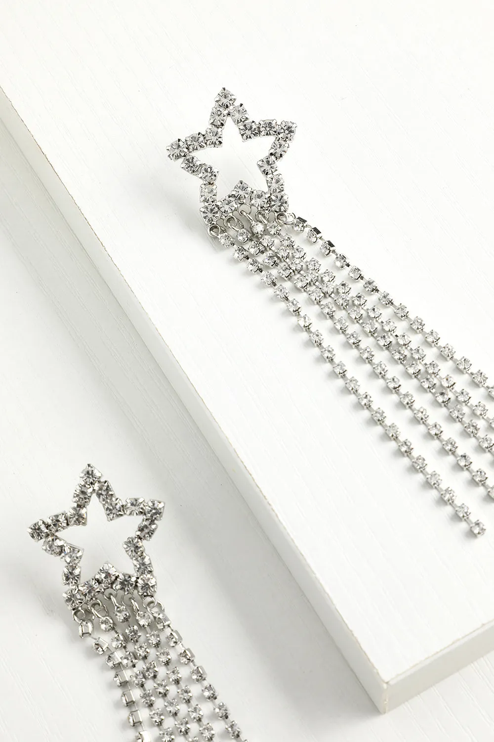 Star Beaded Drop Earrings sold by Zapaka product image thumbnail 3