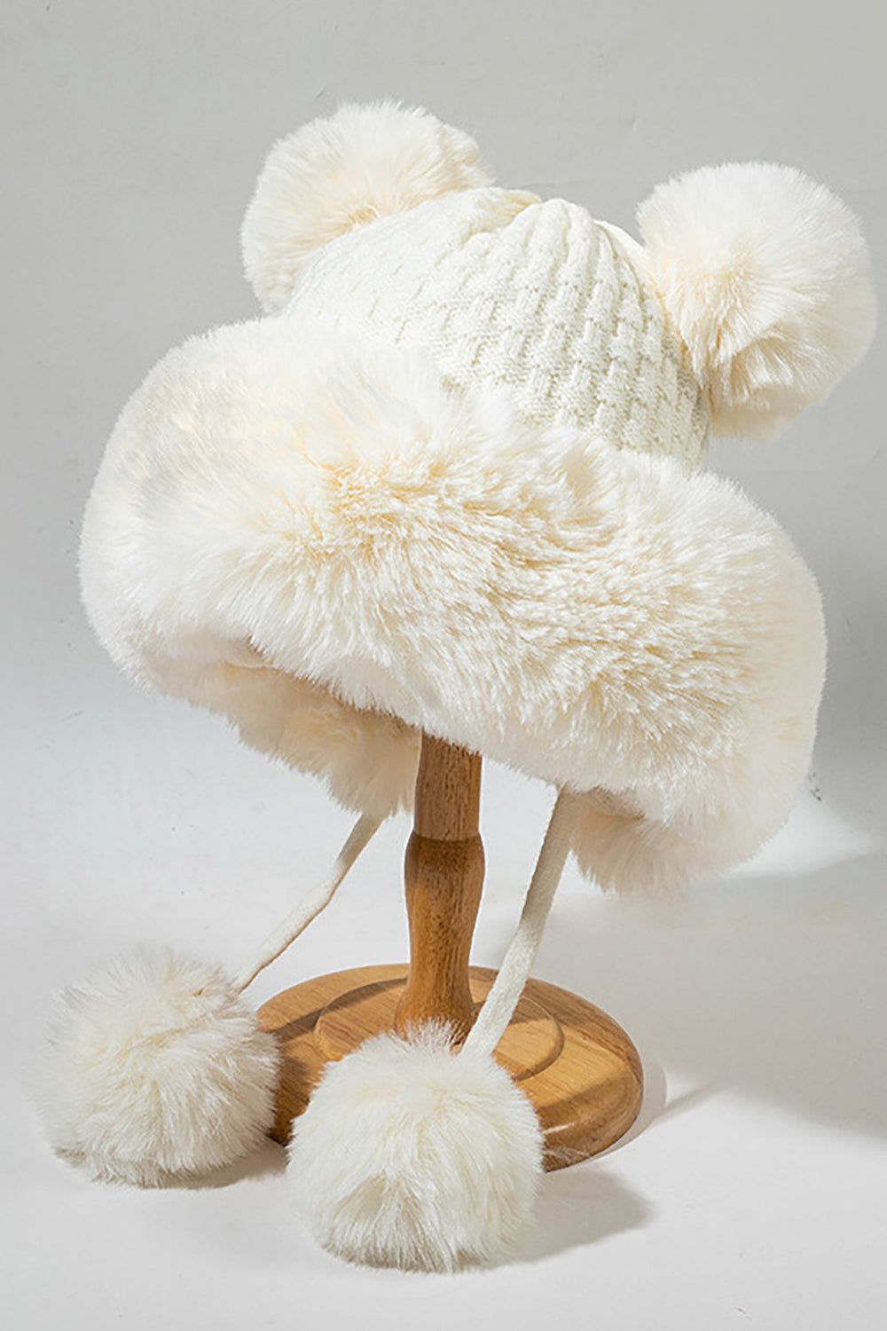 Black Cute Knitted Hat sold by Zapaka product image thumbnail 3