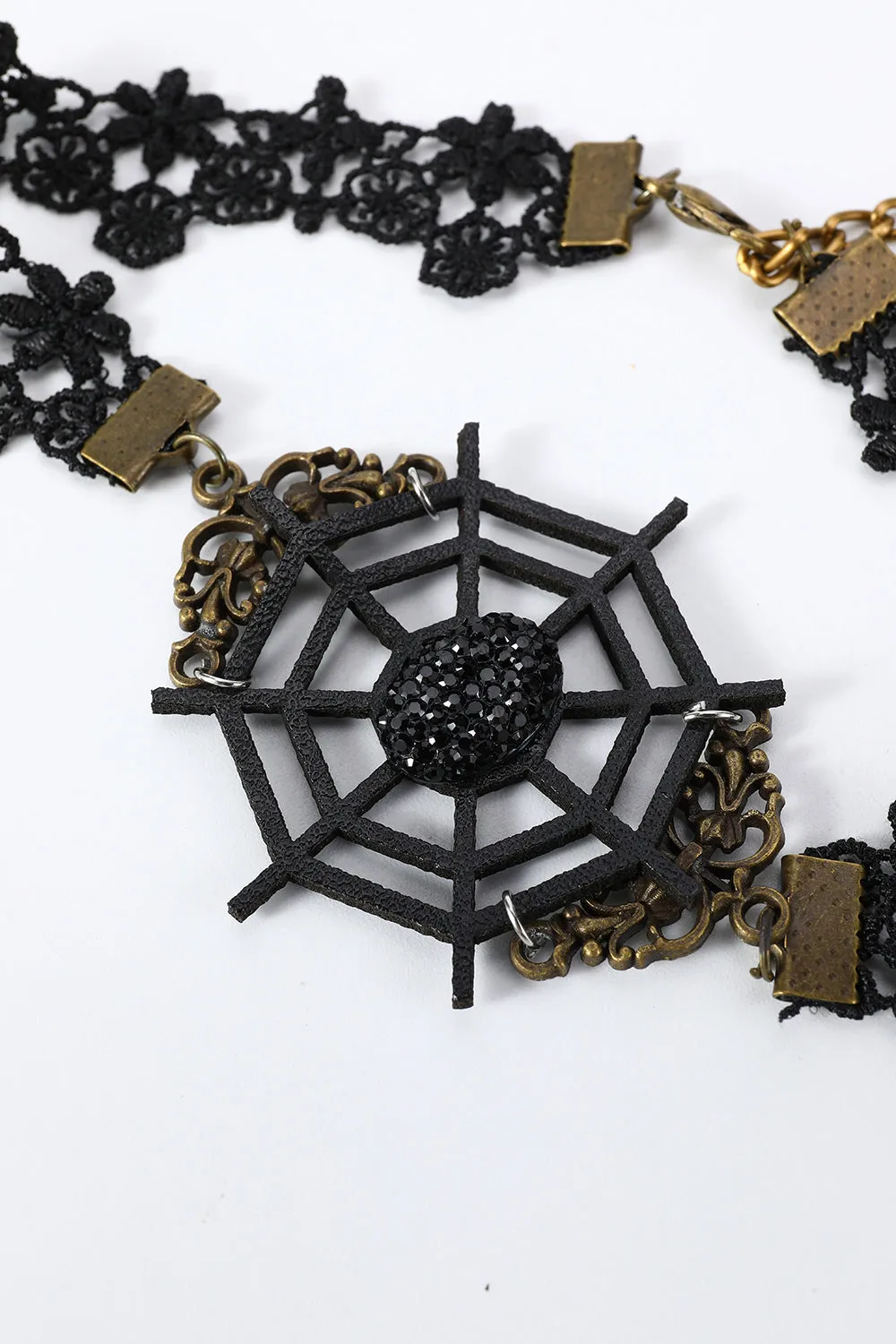 Black Lace Halloween Choker sold by Zapaka product image thumbnail 3