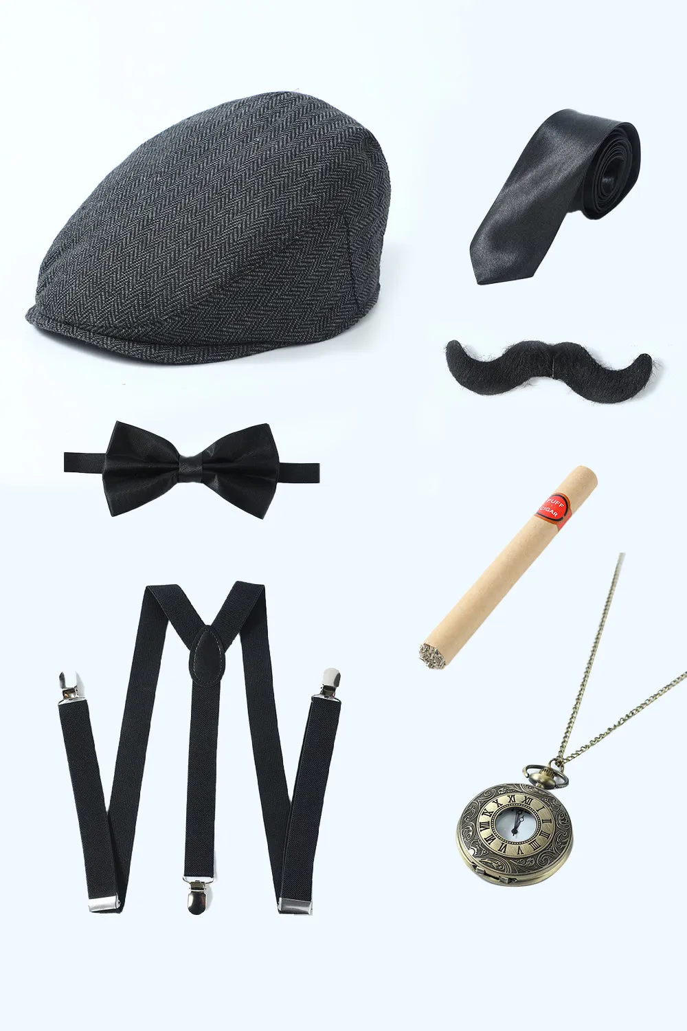 Great Gatsby Accessories Set for Men sold by Zapaka