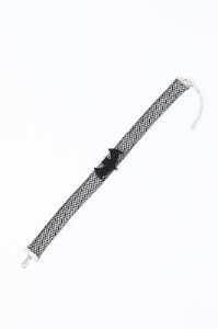 Black Halloween Bat Tulle Choker sold by Zapaka