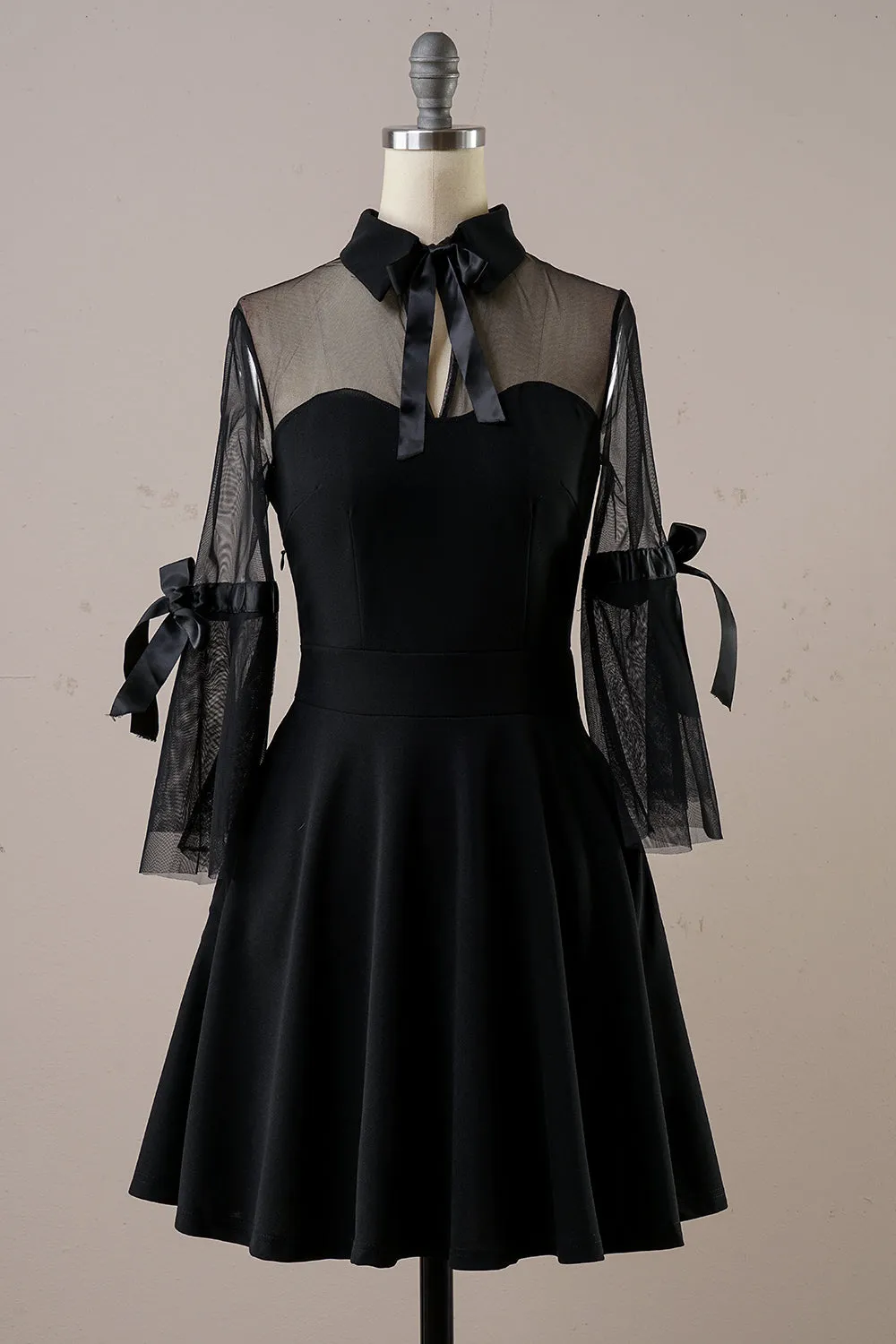 Black Halloween Vintage Dress sold by Zapaka