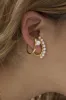 Pearl Metal Earrings sold by Zapaka