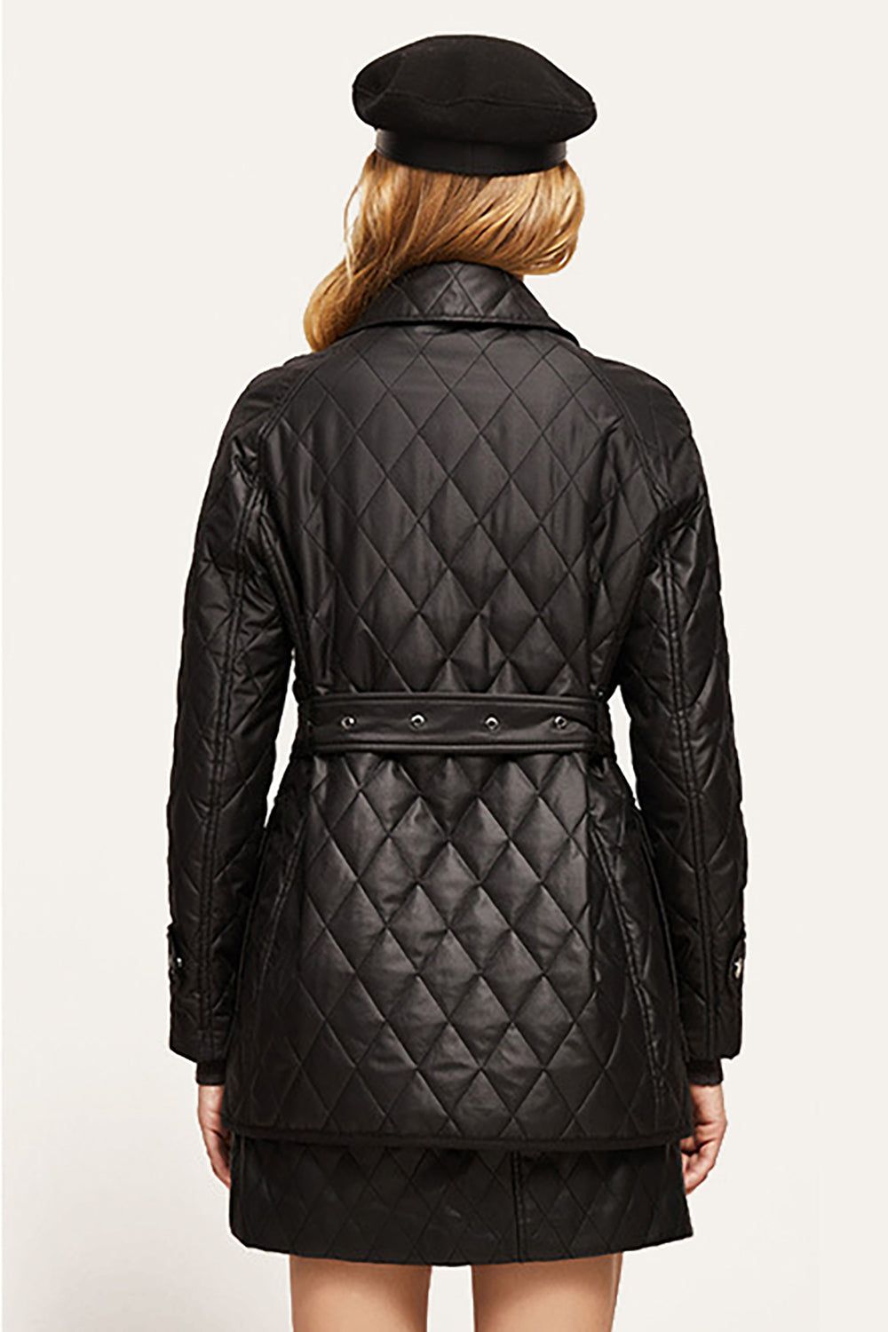 Casual Waist Plaid Warm Winter Jacket sold by Zapaka product image thumbnail 2