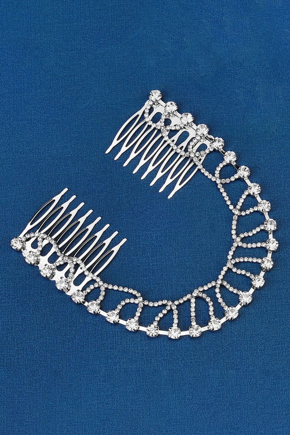 Rhinestone Decor Bridal Hair Comb sold by Zapaka product image thumbnail 4