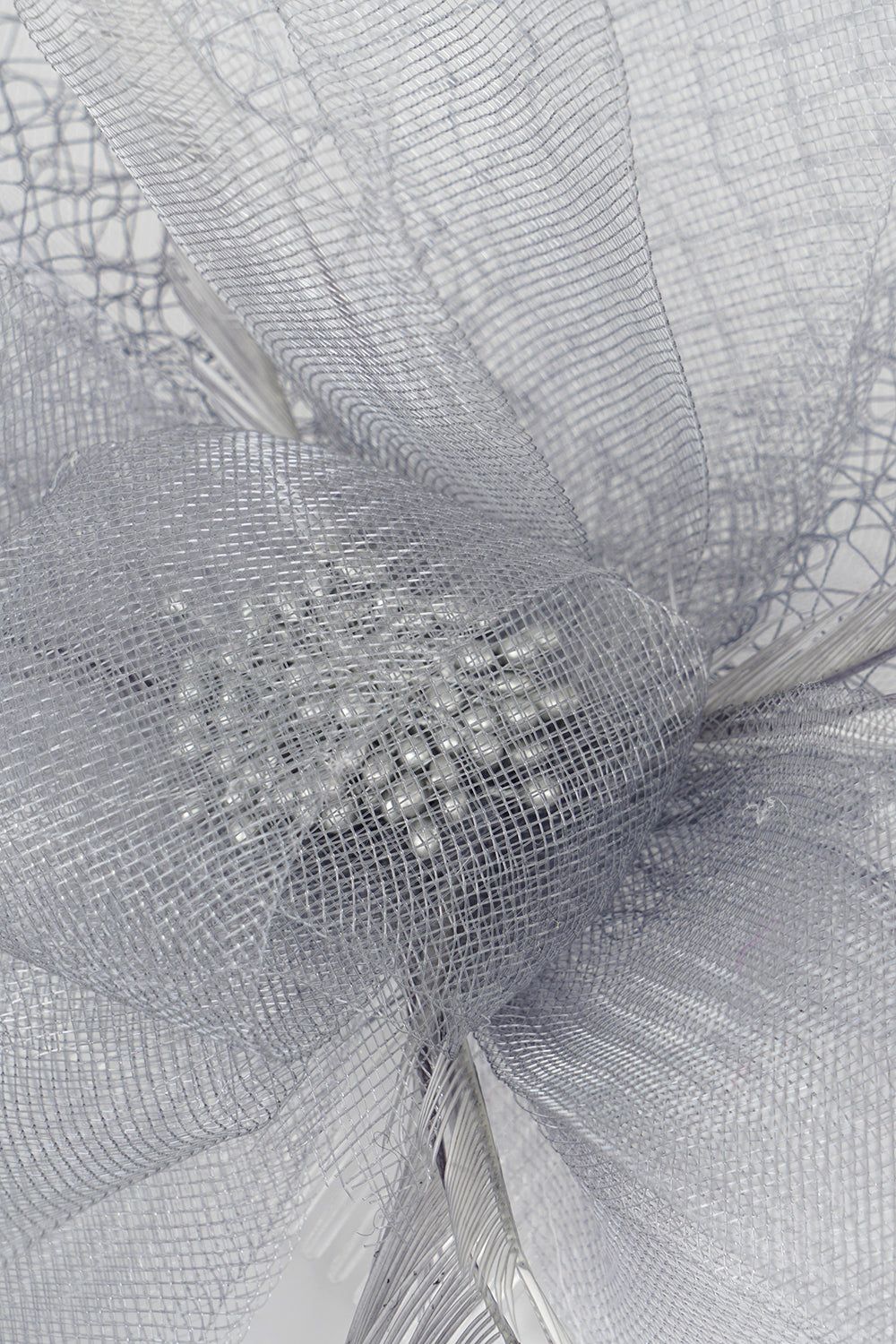 Grey Feather Hat Headpiece sold by Zapaka product image thumbnail 5