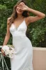 Spaghetti Straps White Summer Dress with Ruffles sold by Zapaka