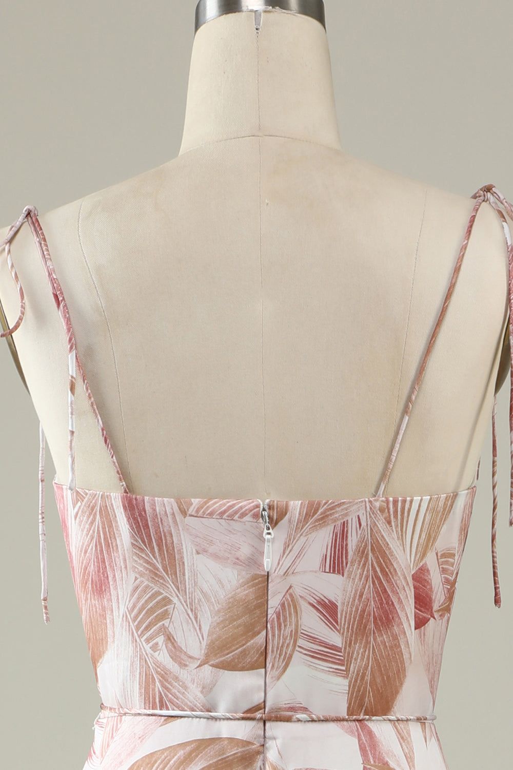 Blush Floral Boho Mermaid Bridesmaid Dress sold by Zapaka product image thumbnail 5