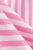 Spaghetti Straps Pink Stripes Swing 1950s Dress sold by Zapaka